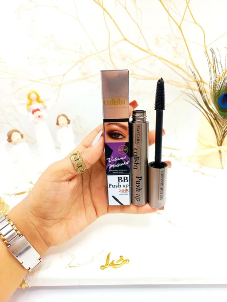 ریمل حجم دهنده اصلی کالیستا ( پوکه نقره ای ) | Calista Mascara کد 0312