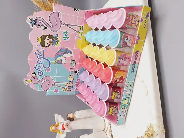 بالم لب بستنی قیفی مدل حیوانات کیوت برند پولا آیلار کد 8049