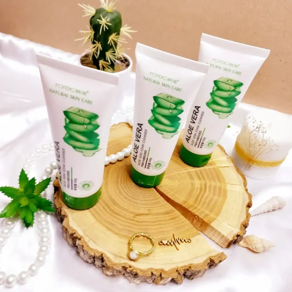 فوم شوینده صورت آلوئه ورا رورک Rorec | پخش عمده