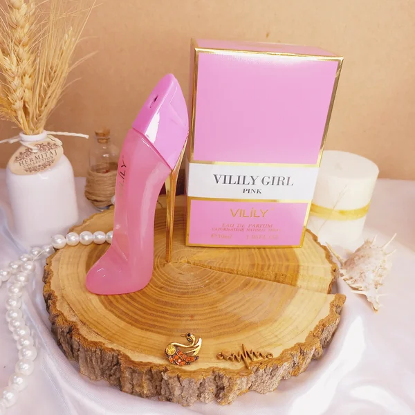 ادکلن زنانه وایلیلی گرل صورتی حجم 30 میلی