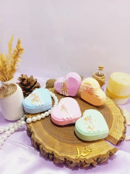 کوکتل و پدیکور قلب خامه ای 80 گرمی با کیفیت با جوشش عالی