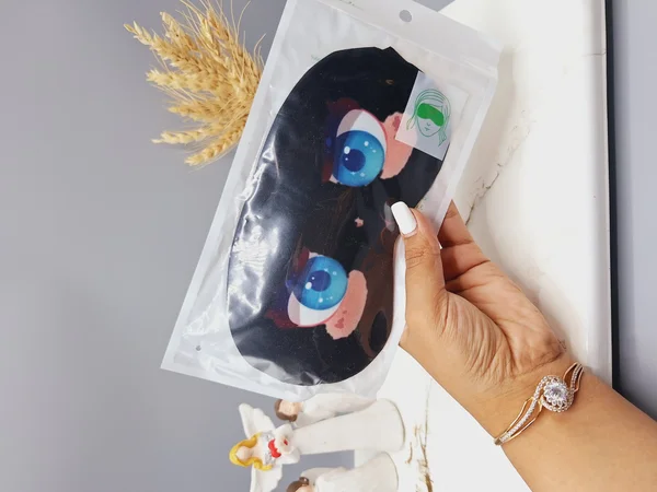 چشم بند کمپرس سرد و گرم طرح چشم ماهی ارسال به صورت رندم