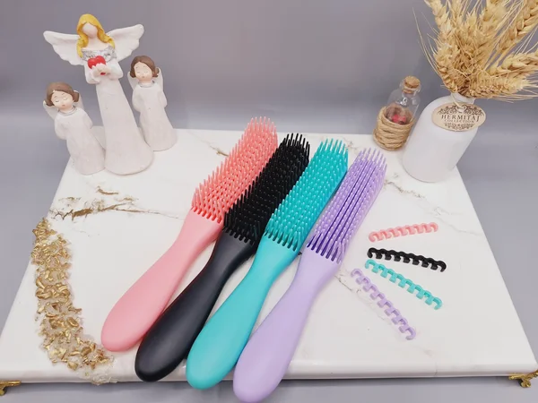 برس مو و گره باز کن فلکسی در سه حالت مختلف اورجینال