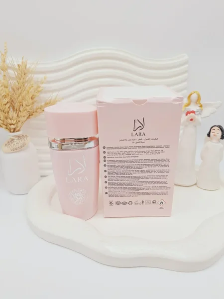 ادکلن زنانه لارا صورتی کمرنگ خوشبووو وارداتی حجم 100 میل کد 9033