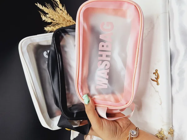 کیف لوازم آرایش کوچک WASHBAC سایز 10*20