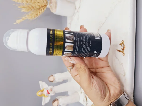 اسپری مو آرگان شی باتر مناسب برای درخشان کننده و صاف کنندگی مو برند Potosolo کد p-8005