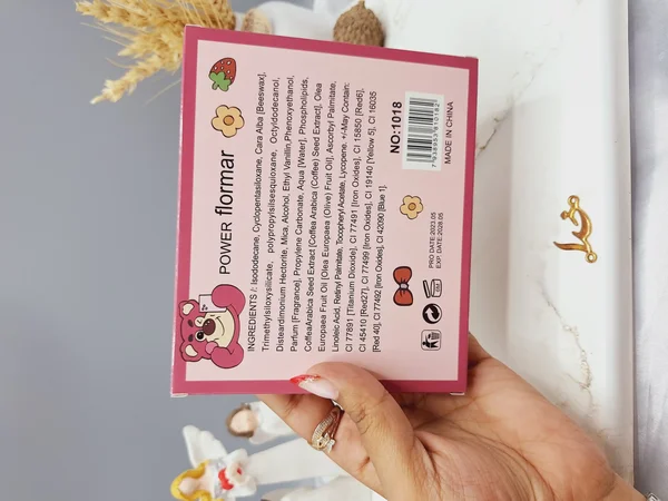 پک 6 تایی لیپ گلاس شاین دار خرس عاشق برند POWER flormar کد 1018