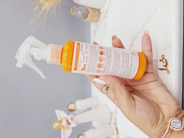 اسپری رفع ترک و خشکی پا و بدن قوی ویتامین سی راکو اصلی بدون کارتن کد 922