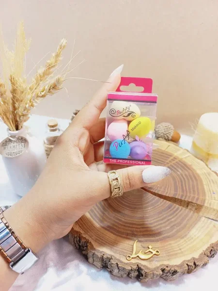 پد 5 تیکه کانسیلر مدل رنگی درجه یک پافی PAFFY | پخش عمده