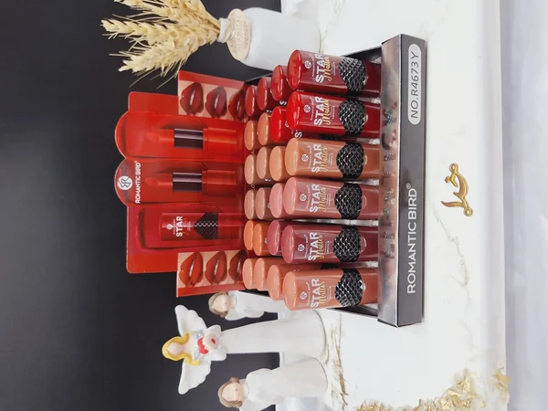 پک رژ لب جامد 6 عددی برند رومانتیک برد ROMANTIC BIRD کد R 4673Y