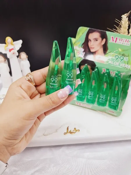 برق لب و ویتامینه  طرح آلوئه ورا برند مجیک MAGICکدLC1132