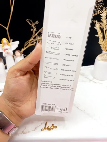 پک تیغ ابرو تاشو 4 عددی Eyebrow Trimmcr کد NO:2212