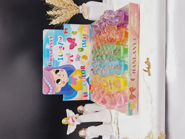 برق لب شاین دار طرح پاپیون برند چانلانیا CHANLANYA کد 8796