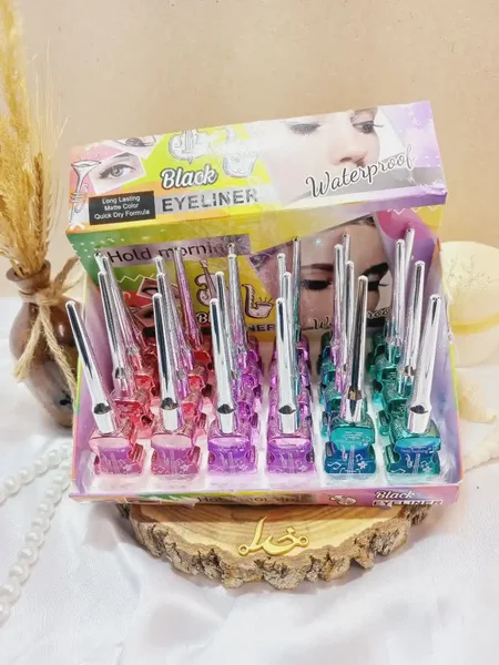 خط چشم ماژیکی مشکی ضد آب مدل گیتار هولد مورنینگ HOLD MORNING کد N567