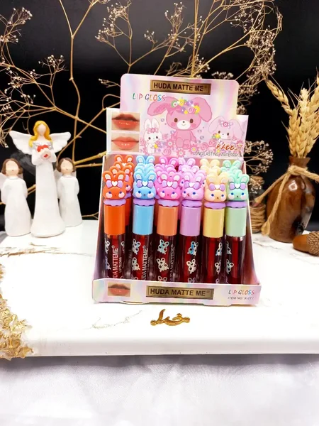 تینت لب فانتزی طرح خرگوش هدی مات می HUDA MATTE ME کد 5646
