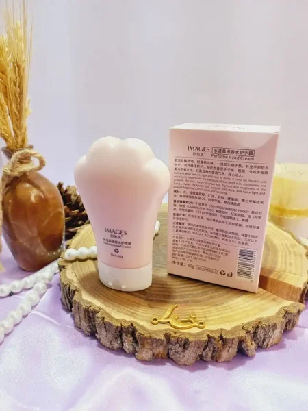 کرم مرطوب کننده و آبرسان  طرح پنجه گربه صورتی ایمیجز images کد XXM80511