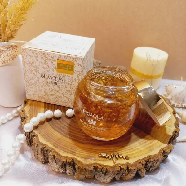 ماسک شب ضد چروک اسمانتوس بیوآکوا BIOAQUA کد BQY7663