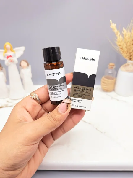 روغن تقویت و رشد مو لانبنا مناسب ضد ریزش مو و ضخیم کننده تارهای مو کد 0380