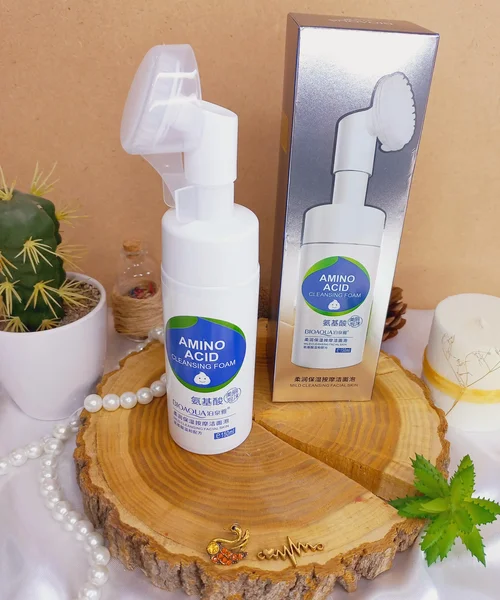 فوم شستشو صورت آمینواسید براش دار بیوآکوا BIOAQUA | پخش عمده