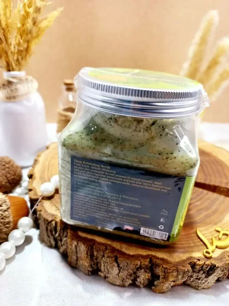 اسکراب پرطرفدار 350 میل شنی صورت و بدن رایحه نعنا ایور روزا EVER ROSA اصلی کد ER90001