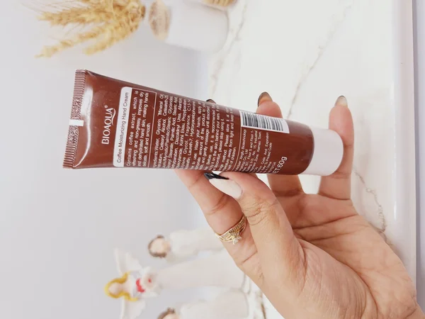 کرم دست قهوه ارگانیک حجم 60 گرم برند بیوآکوا کد 2124