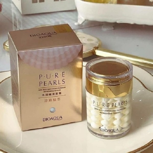 کرم شب ضد چروک مروارید 60 گرمی بیواکوا BIOAQUA کد BQY4587 | پخش عمده