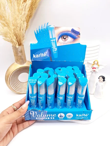 ریمل رنگ آبی پوکه گلیتری برند کاریته کد 56513