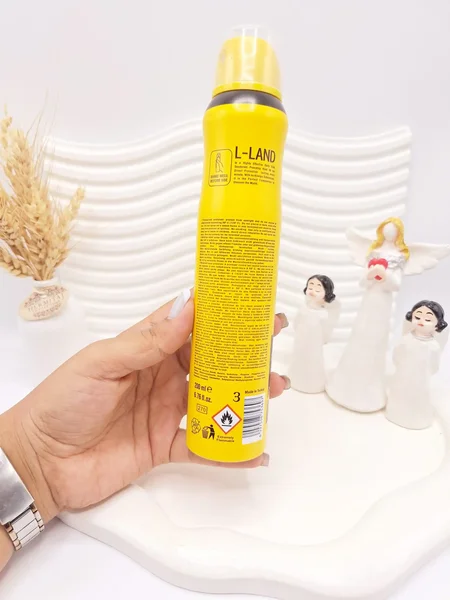 اسپری خوشبو کننده بدن L-LAND ماندگاری 48 ساعته کد 3697