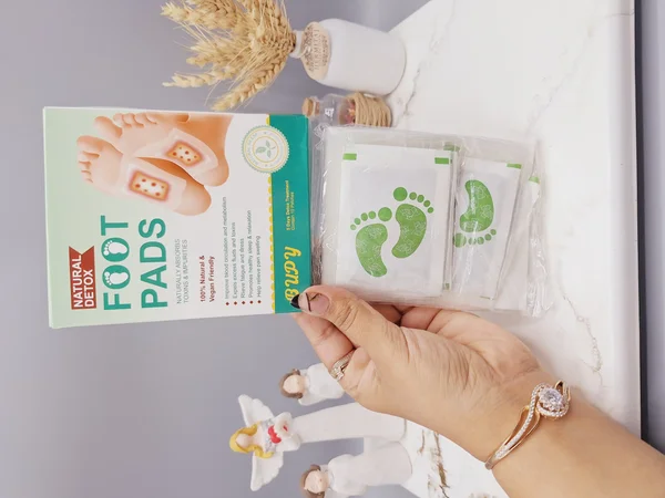 پدهای سم زدایی پا سم زدایی برای ورم پا تسکین درد پا و پاکسازی بدن FOOT PADS