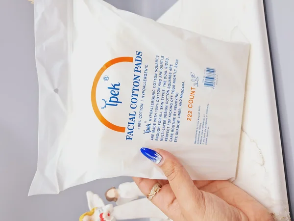 پد پاک کننده آرایش 222 عددی  برند Tpek کیفیت بالا کد 76102