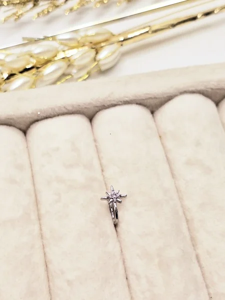 پرسینگ بینی فیک طرح ستاره بدون سوراخ کردن