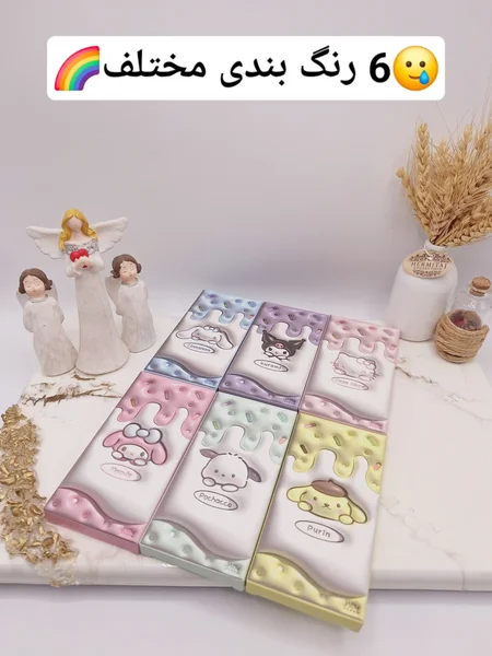 ست براش 8 تیکه مدل سانریو فانتزی مناسب مسافرت کد 3155