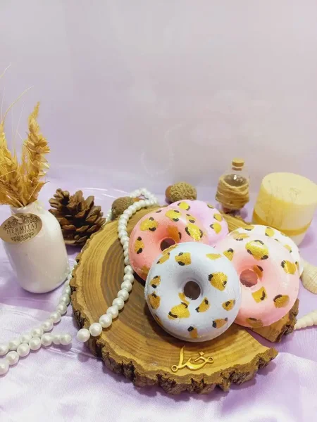 کوکتل و پدیکور دونات پلنگی 100 گرمی با کیفیت با جوشش عالی