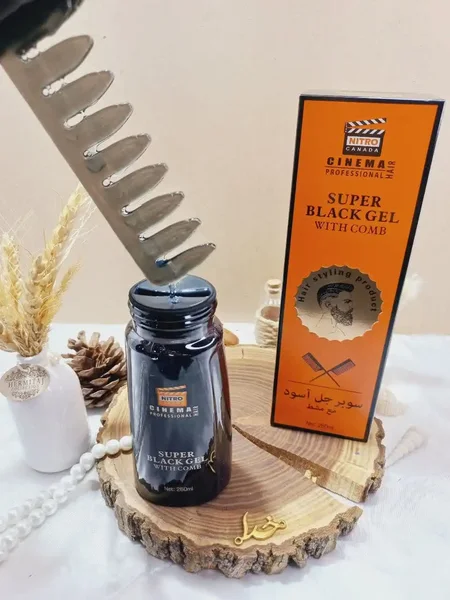 سوپر ژل مشکی مو شانه دار نیترو NITRO کانادا اصلی کد C097