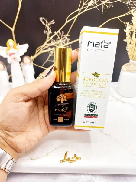 روغن آرگان مایا مدل Moroccan Argan Oil حجم 50 میلی لیتر کد ۱۷۳۲
