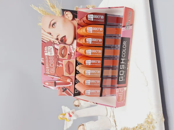 پک 8 تایی رژ مایع خوش کاور برند GOSH COLOR کد NO:GG2880