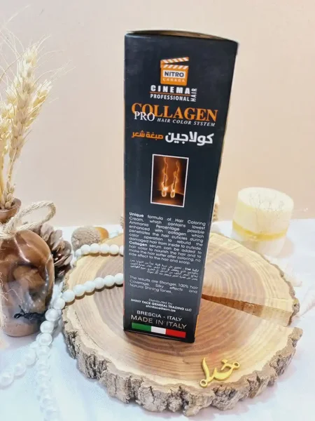 کیت رنگ مو بلوند زیتونی روشن شماره 8/11 کلاژن  COLLAGE
