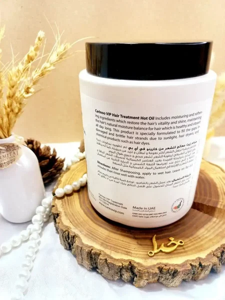 ماسک مو کارینو وی آی پی مدل کراتین بدون سولفات KERATIN حجم 1000میلی لیتر کد CRH016