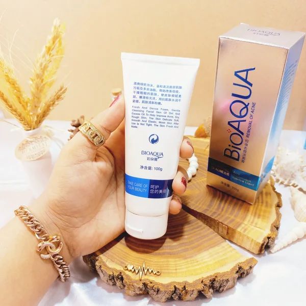 فوم شستشو ضد جوش و آکنه بیوآکوا BIOAQUA کد BQY0702 | پخش عمده