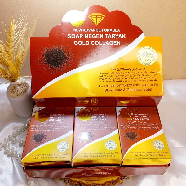صابون تریاک کلاژن طلا اصل Soap Taryak | پخش عمده