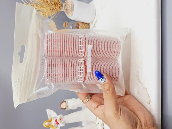 پک 4 تایی بیگودی مو چسبی قطر 3 سانت ‏HAUPAROLER‏ کد 9156