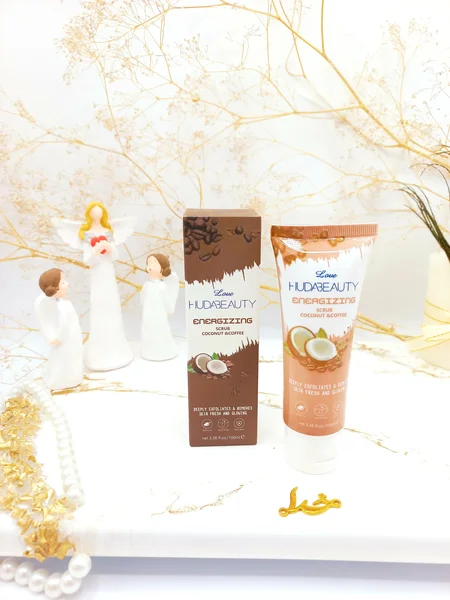 اسکراب صورت تیوپی قهوه و نارگیل هدی بیوتی HUDABEAUTY کد HD826008