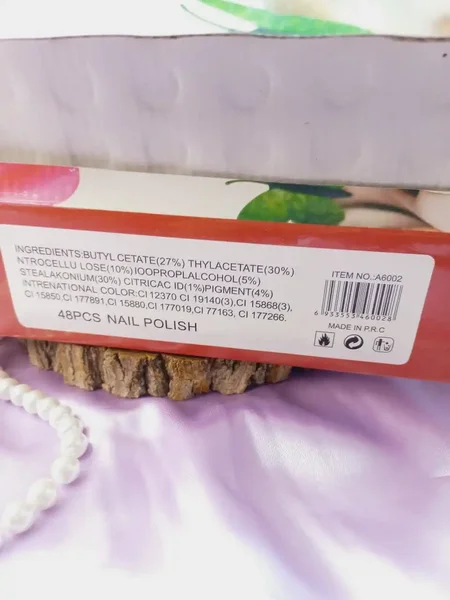 لاک پرطرفدار طرح قلبی نایلی پولیش NAIL POLISH کد A6002