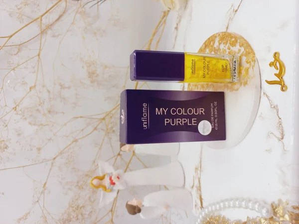 ادکلن زنانه کالر می پرپل MY COLOUR PURPLE برند Uniflame حجم 15 میل