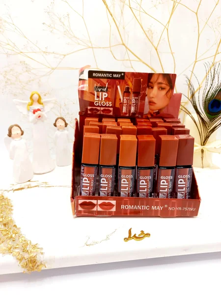 پک 6 تایی رژ مایع پرطرفدار رومانتیک می ROMANTIC MAY کد 757